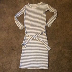 Madewell XS long sleeve sweater dress